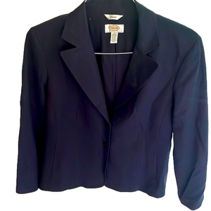 🌿Talbots Navy Women’s double breasted. 2-button blazer size 12🌿